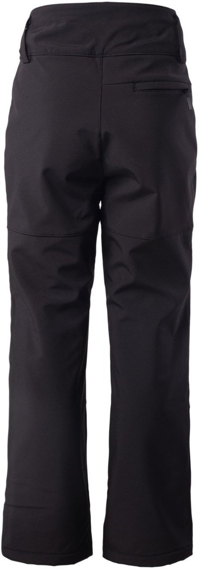 Pantallona për fëmijë Martes Margot JR 146, softshell, me microfleece, të zeza