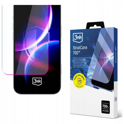 Folie mbrojtëse 3MK StratCore700 për Apple iPhone 17, multi-layer, transparente