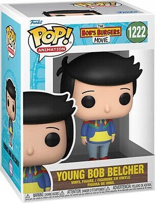 Figurë vinili Funko POP Animation Young Bob Belcher 1222, për koleksion, shumëngjyrëshe