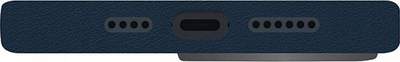 Maskë telefoni Uniq Lyden për iPhone 15 Pro 6.1", MagSafe, navy blue