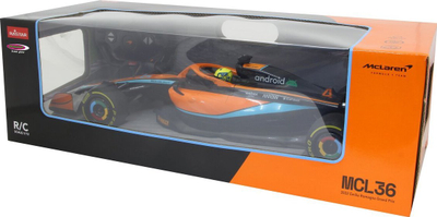 Makine garash me telekomandë Jamara Deluxe Cars McLaren MCL36 1:12, 2.4 GHz, portokalli
