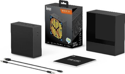 Пренослив звучник Divoom Timebox Evo, 6W, LED панел, црн