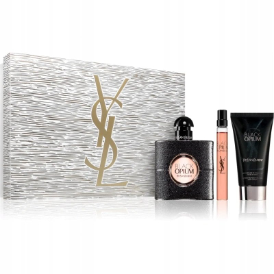 Сет Yves Saint Laurent Black Opium, EDP 50мл + 10мл + крем за тело 50мл