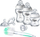 Set biberona + akseosorë Tommee Tippee, 7 copë, transparente