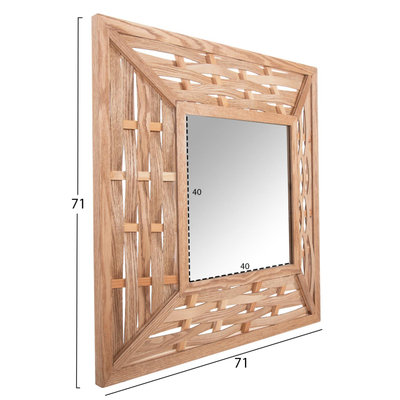 Pasqyrë katrore 71x7x71cm (HM4226)