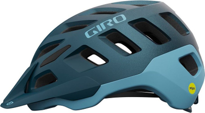 Kaskë biçiklete malore Giro Radix W, madhësia S 51-55 cm, blu matte