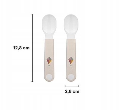Set takëmesh për kalamaj Rosti Mepal Mio Forest Friends, 2 copë, pa BPA, shumëngjyrësh