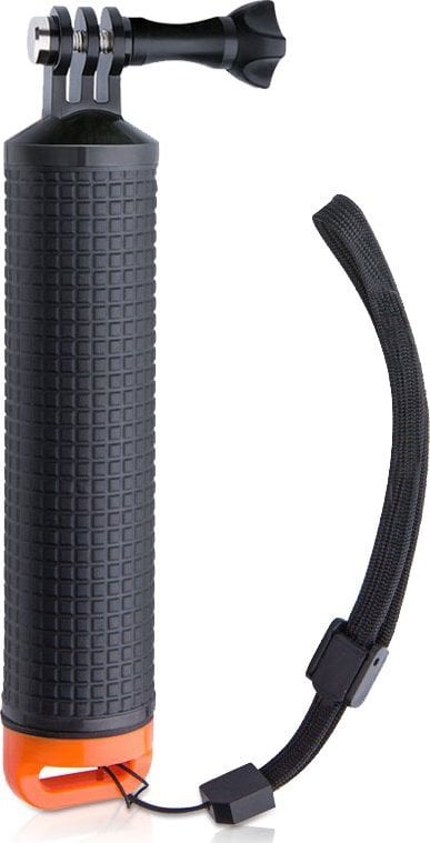 Држач за пливање EasyPix GoXtreme Floating Grip, за акциона камера, со ремче за рака, црно портокалов