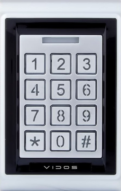 Kod-kapak me RFID Vidos ZS50, IP65, metalik, gri