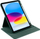 Mbulesë-stand për iPad Air 13 2024, bookcase, TPU, jeshile