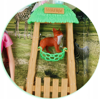 Kukull MEGA CREATIVE Zoo Caretaker 29cm, me aksesorë