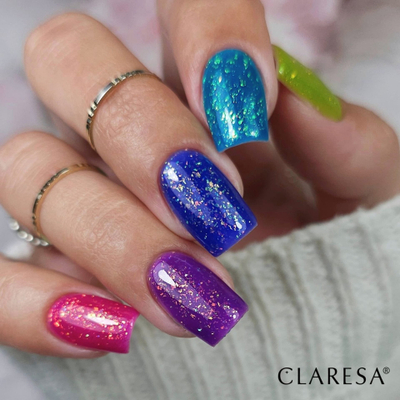 Llak gjysmë-permanent për thonj Claresa Rainbow Jello Base Pink, rozë