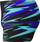 Rroba noti për burra Speedo HyperBoom V-Cut Aquashort, Endurance+, të zeza me blu