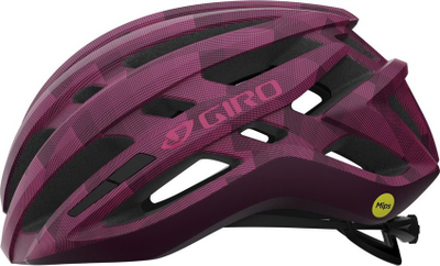 Helmetë çiklizmi Giro Agilis MIPS, rrugore, e lehtë, vjollcë