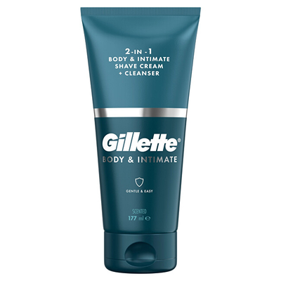 Крема за бричење 2-во-1 Gillette, 177 мл