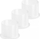 Kupa boje tatuazhesh Ink Cups L, set 1000 copë, transparente