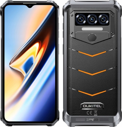 Telefoni Oukitel WP38, 6GB RAM, 256GB, portokalli