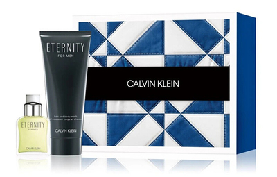 Set eau de toilette & xhel dushi Calvin Klein Eternity For Men, 30 ml + 100 ml