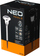 Shtyllë drite me diell Neo Solar Lamp Post, LED SMD, 10 lm, ngjyrë argjendtë