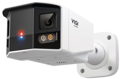 Kamerë IP TP-Link VIGI 8MP Outdoor ColorPro, 4K, rezistente IP67, e bardhë