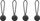 Ankëra sigurie Peak Design Anchor 4 Pack, set 4 copë, të zinj