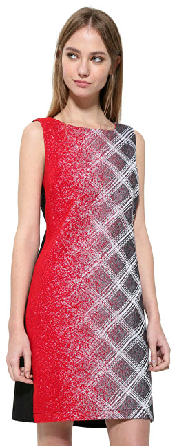 Fustan Desigual Vest Irania 17WWVWA3 3087, shumëngjyrësh, woman