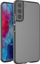 Këllëf telefoni Hurtel Spring Case për Samsung Galaxy S22 Plus, xhel TPU, transparent, me kornizë me ngjyrë, i zi