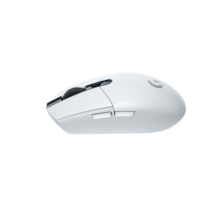 Maus Logitech G G305 LIGHTSPEED, wireless, 12000 DPI, i bardhë
