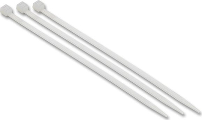 Lidhëse kabllosh EFB Electronics 150mm, set 100 copë, gjerësi 3.5mm, transparente