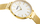 Orë grash PACIFIC X6094-05, çelik mesh, 34mm, ngjyrë ari