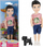 Kukull djalosh Mega Creative Doll Boy, 13cm, me qenush, shumëngjyrëshe