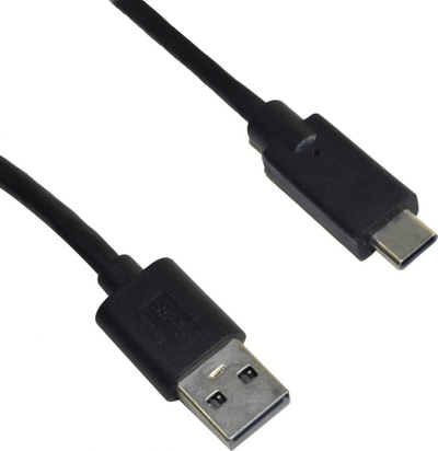 Kabllo Msonic USB-A- USB-C, 1m, e zezë