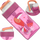 Shishe uji për fëmijë Kambukka Lagoon Toucan Love, 400ml, rozë