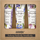 Set balsami flokësh Anwen ANW-201, 3 copë, porozitet mesatar, 3 x 100 ml