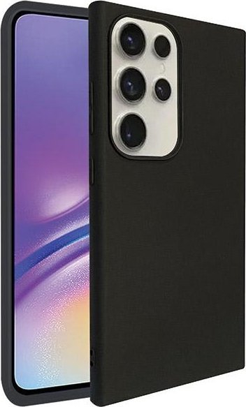 Kapak telefoni Beline Candy për Samsung Galaxy S24 Ultra S928, prej TPU silikoni, i zi