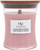 Qiri WoodWick Pressed Blooms &amp; Patchouli, medium hourglass, erë lulesh dhe patchouli, rozë