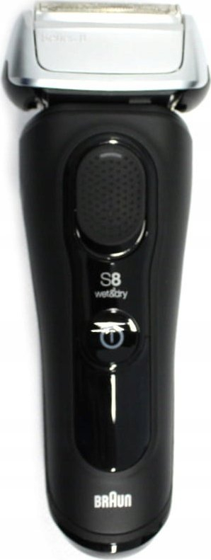 Aparat rroje elektrik Braun Series 8 8560cc, me bazë SmartCare, për rroje me ujë dhe thatë, i zi