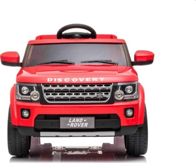 Makine elektrike per femije Ramiz Land Rover Discovery, telekomande, targe dekorative, e kuqe