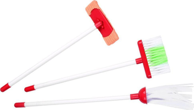 Lodër edukative Montessori Super Clean, set pastrimi 11 pjesë, plastike, shumëngjyrëshe