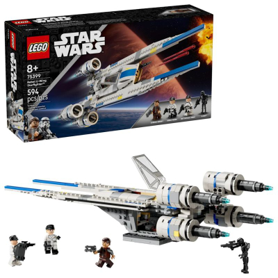 Set LEGO Star Wars 75399 Rebel U-Wing Starfighter, 594 pjesë, 8+, i bardhë