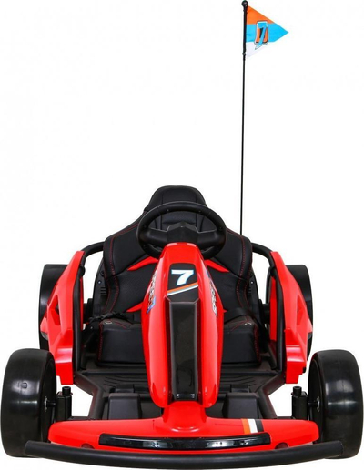 Go kart elektrik për kalamaj Speed 7 Drift King, 24V, 60 kg, i kuq