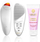 Set furçë sonike fytyre Lumineo SONIC Pearl, xhel pastrues 100ml, për lëkurë problematike, rozë