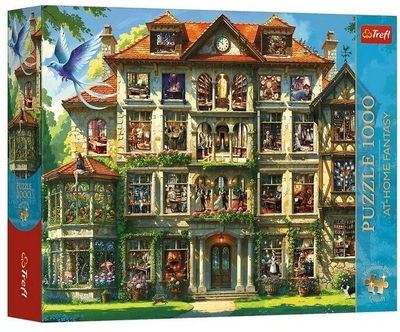 Puzzle Trefl At Home Fantasy: Shpi Fantazi Plot Sekrete, 1000 copa, seri Timeless Motifs, shumëngjyrësh
