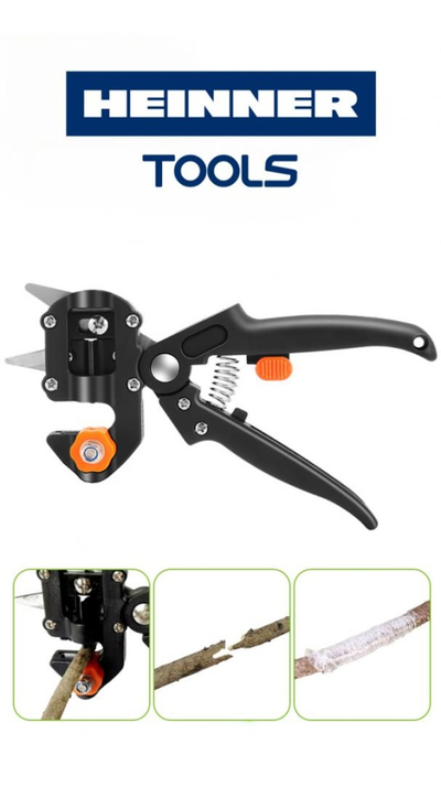Vegël për shartim HR Grafting Device, 3 tehe V U Ω, 6 tehe të kthyeshme, e zezë