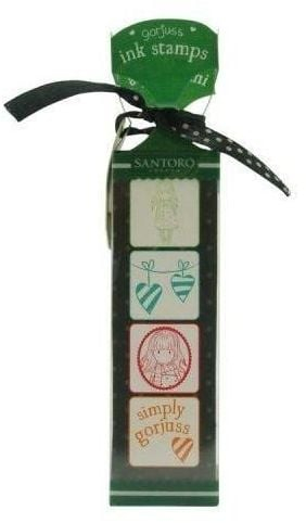 Set vula dekorative Santoro Gorjuss The Scarf, 4 copë, për kalamaj