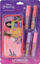 Set lipglosi për kalamajt Disney Princess Lip Smacker, 4 copë, me çantë, shumëngjyrësh
