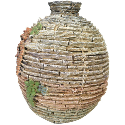 Vazo zbukuruese Saska Garden, 30x30x36 cm, si gur, me shumë ngjyra