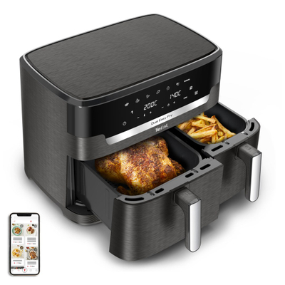 Fritezë Tefal Easy Fry Dual XXL, 2020W