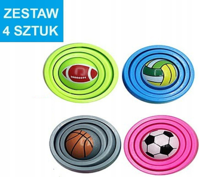 Set toptha antistres 3D Adar, 12 copë, material elastik, shumëngjyrëshe