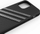 Futrollë telefoni Adidas OR Molded Case Woman, për iPhone 12 Pro, lëkurë, e zezë